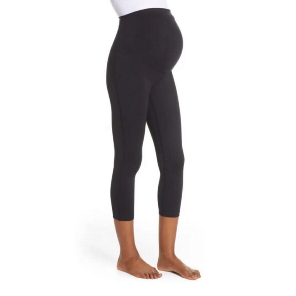 Zella Live-In Cropped Maternity Leggings